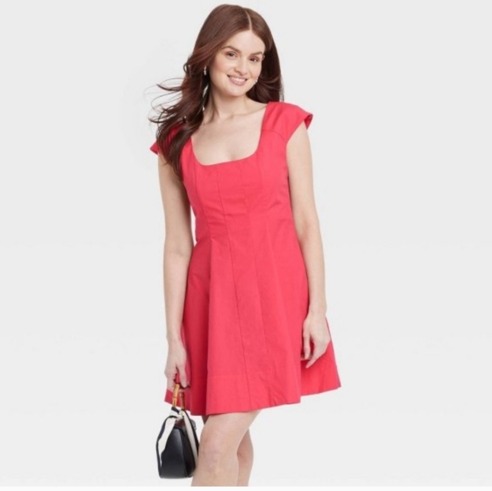 a new day Pink Corset Mini Dress NWT